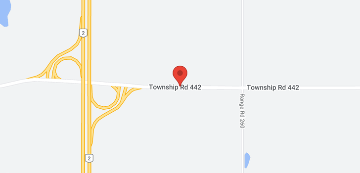 map of ON TOWNSHIP ROAD 442